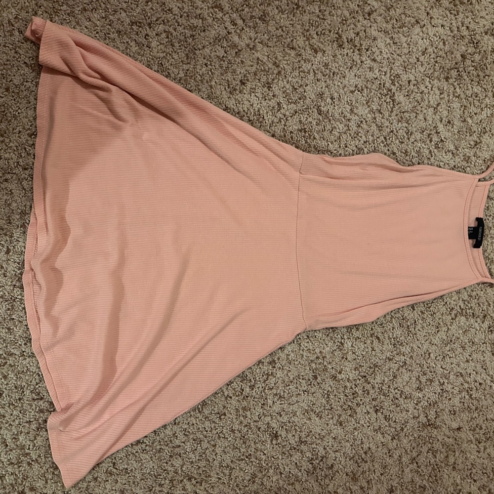 Forever 21 Blush Ribbed Tank Top